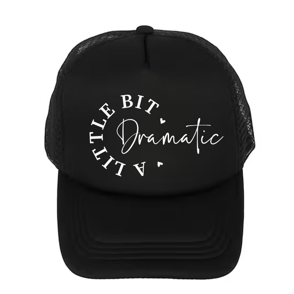 Funny hat  A bit more Dramatic. Hat new sarcastic minimalist Black or white